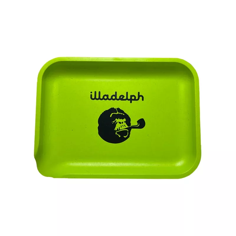 Santa Cruz Shredder x Illadelph - Hemp Rolling Tray - Lime Green