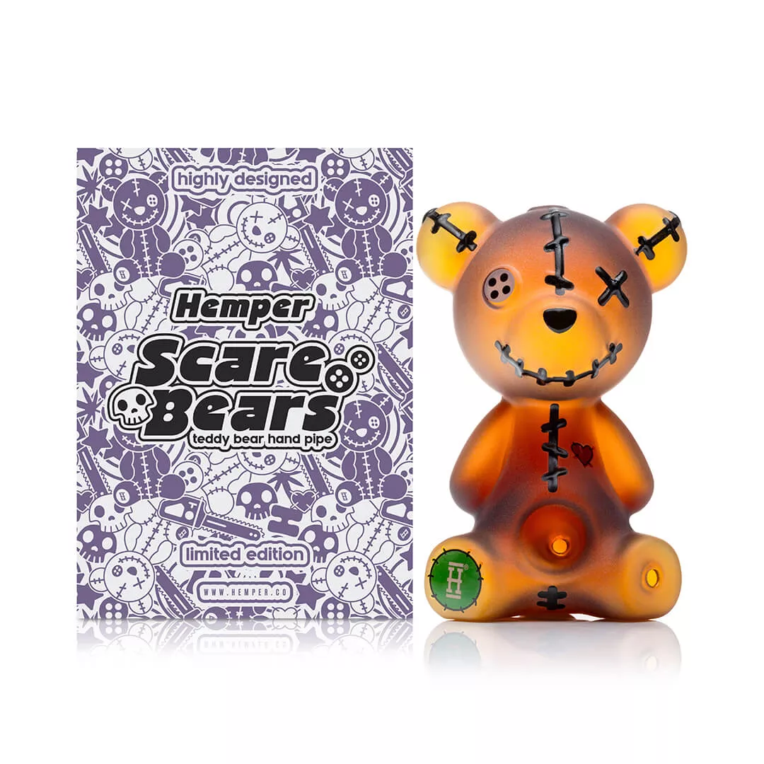 Scare Bears Teddy Bear Hand Pipe