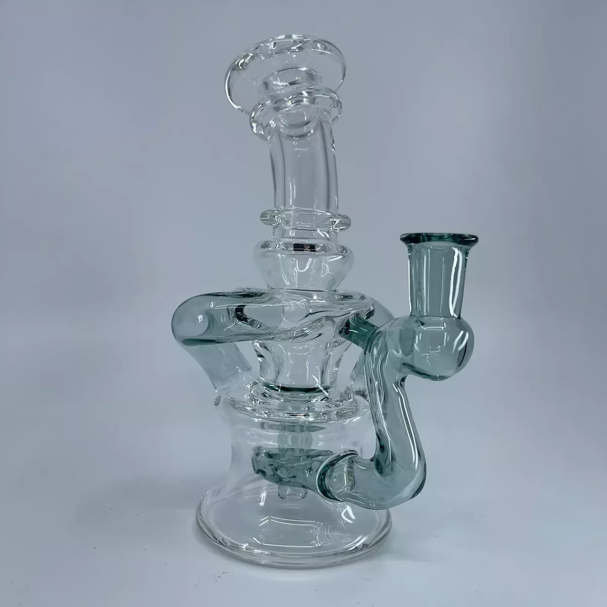Scott Ratner Glass Donut Perc Incycler | Raindrop Glass Dab Rig for Ultimate Concentrate Experience