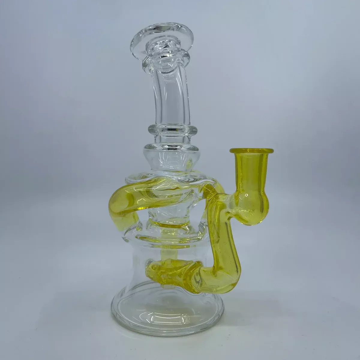 Scott Ratner Glass Donut Perc Incycler | Terps CFL Dab Rig with Enhanced Filtration