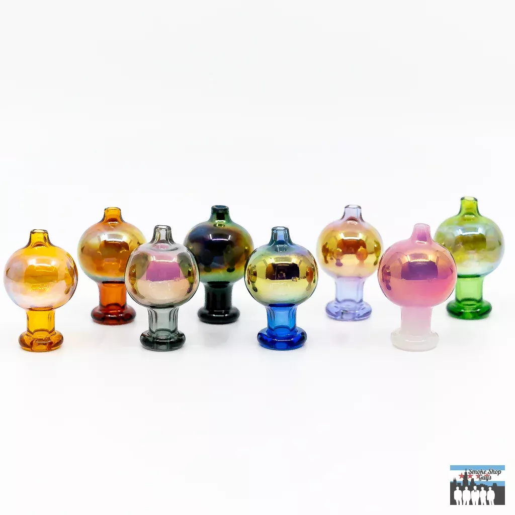 Sea of Life Colored Bubble Caps – Artistic Glass for Enhanced Airflow