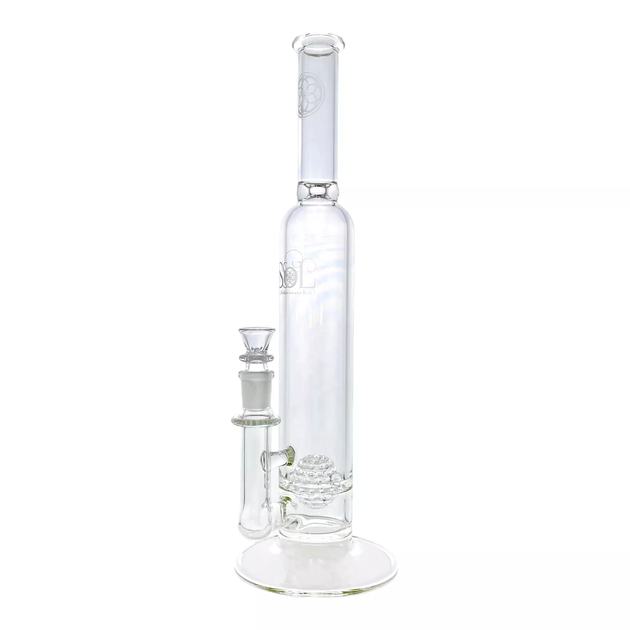 Seed Of Life Glassworks - SoL 50 Lace-Sphere Perc Clear