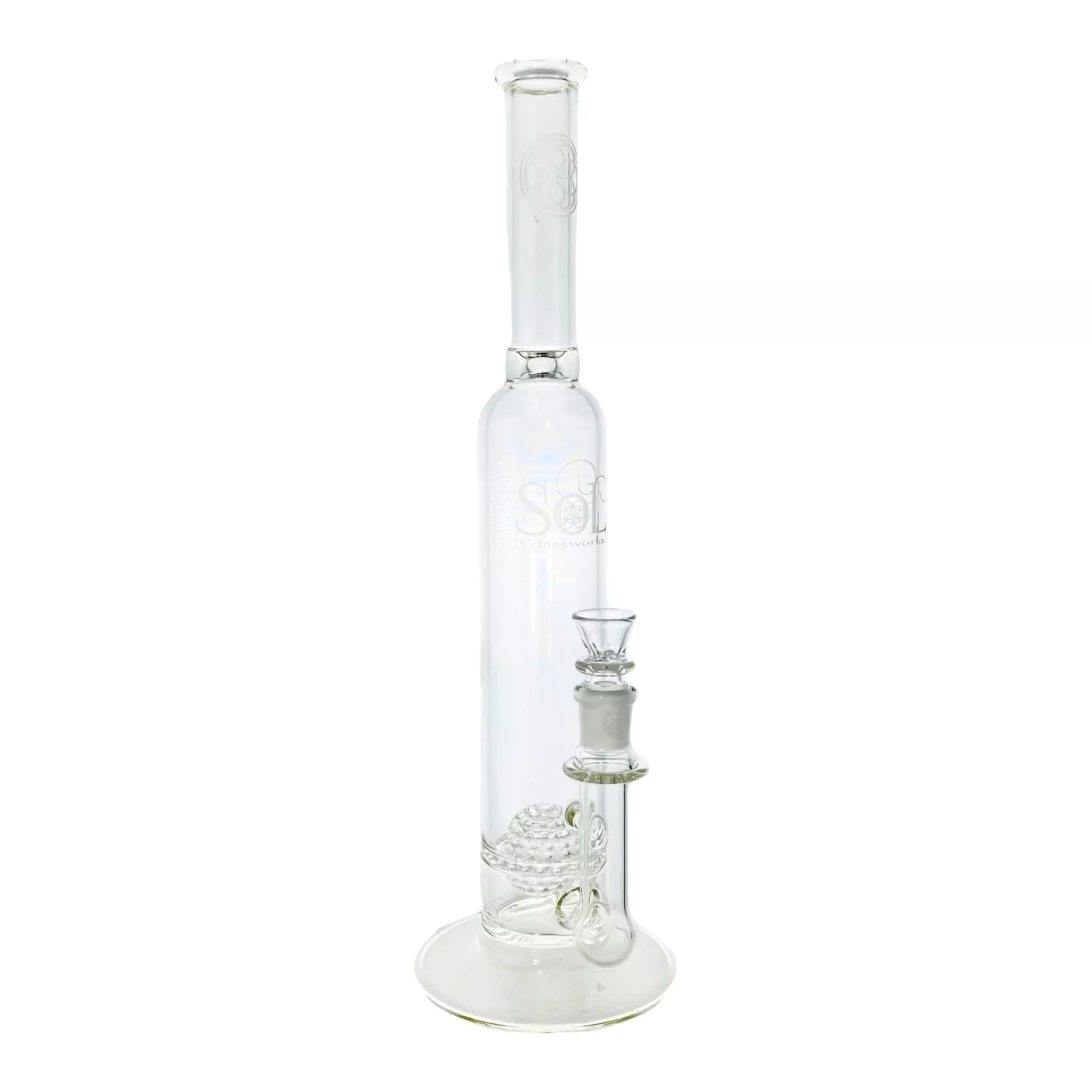 Seed Of Life Glassworks - SoL 60 Lace-Sphere Perc Clear