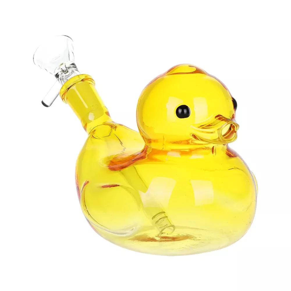 SeshGear Floating Ducky Glass Water Pipe with 14mm Female