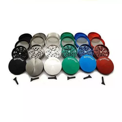 Sharpstone 63mm 4-Piece Grinder | Large Capacity & Durable | Smooth Grinding