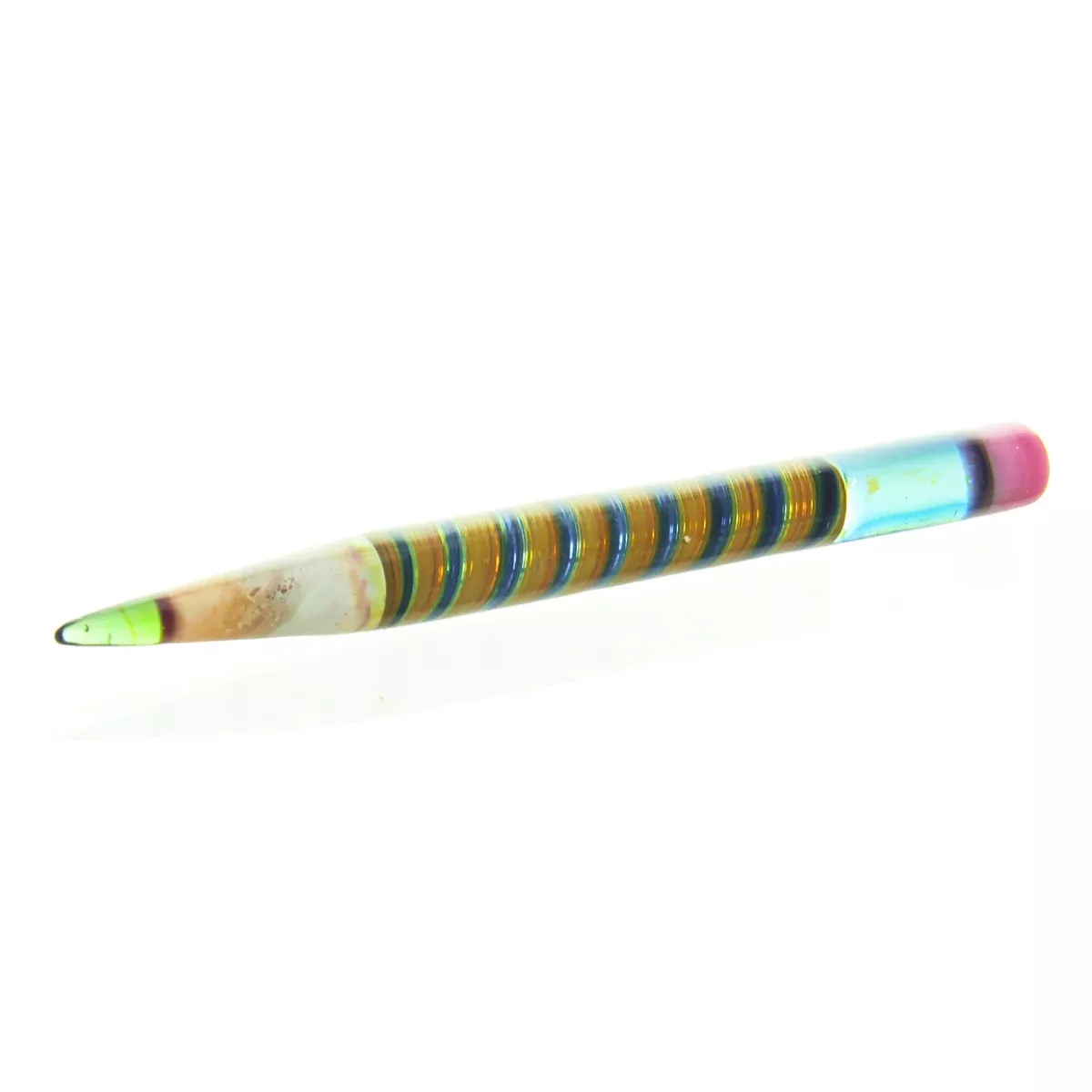 Sherbet Glass x King Leo Glass - Swirl Fumed Pencil