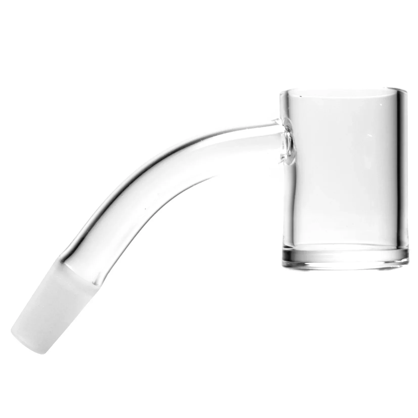 Shooters - 25mm Flat Top Quartz Banger - 10mm Male 45°