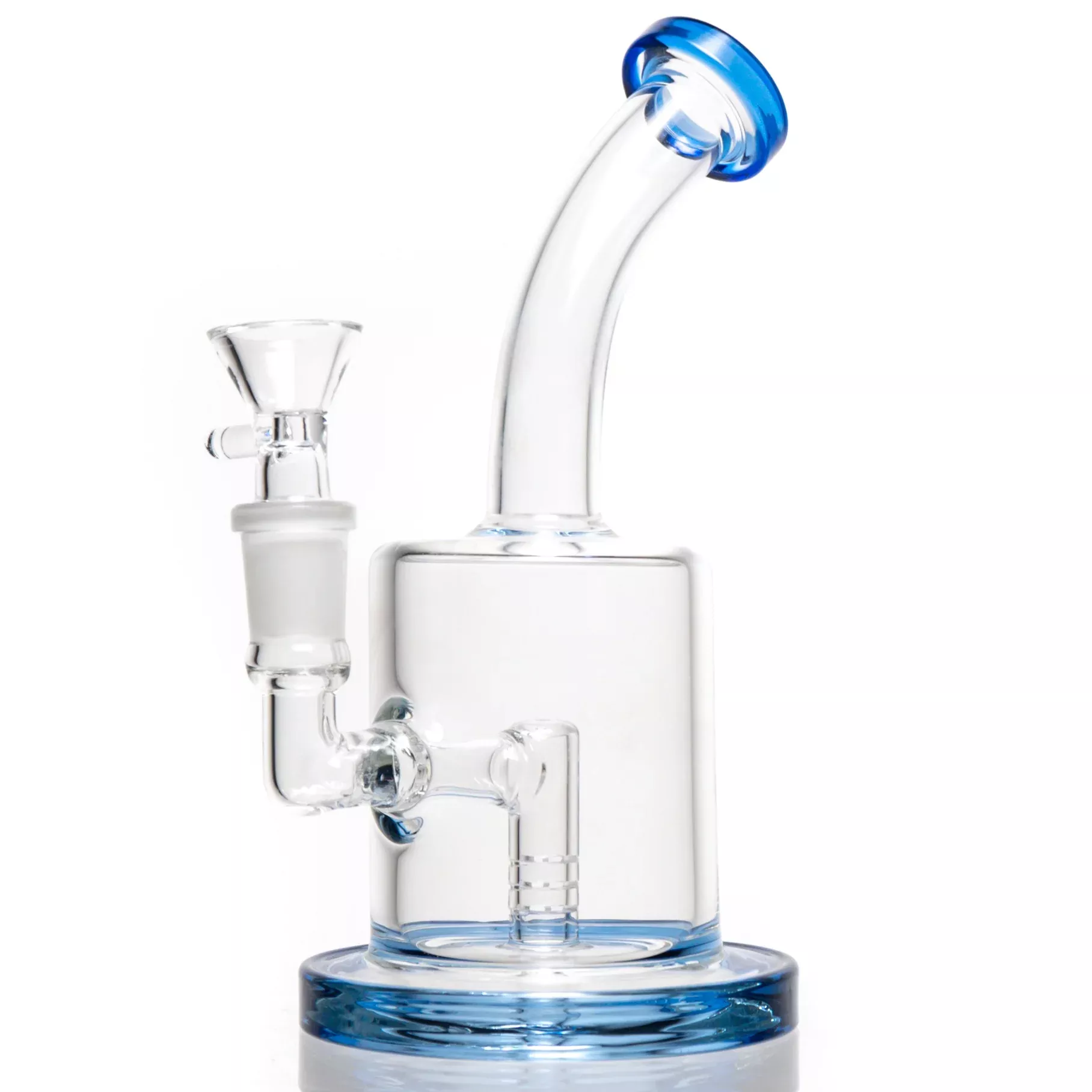 Shooters - Fat Can Stem Rig - Blue Accents