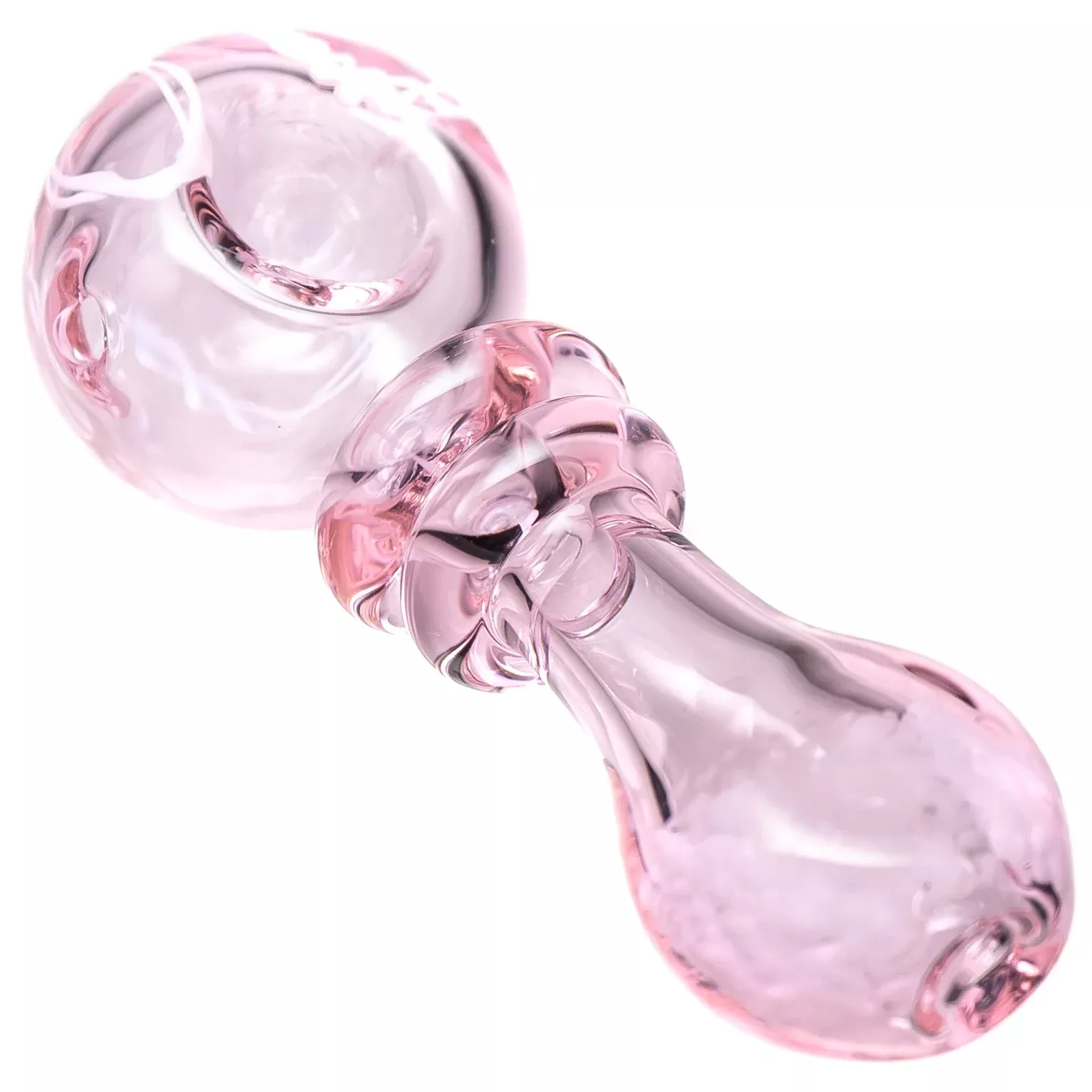 Shooters - Frit & Twist Cane Spoon w / Marias - Pink