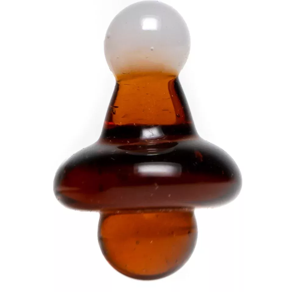 Shooters - Glass Top - Amber & White