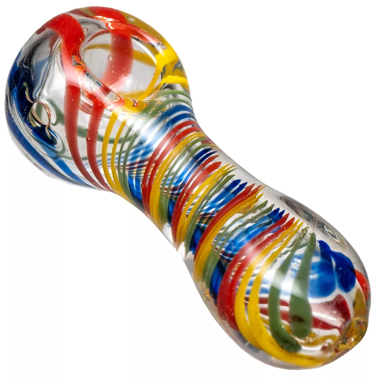 Shooters - Multicolor Spiral Spoon Pipe