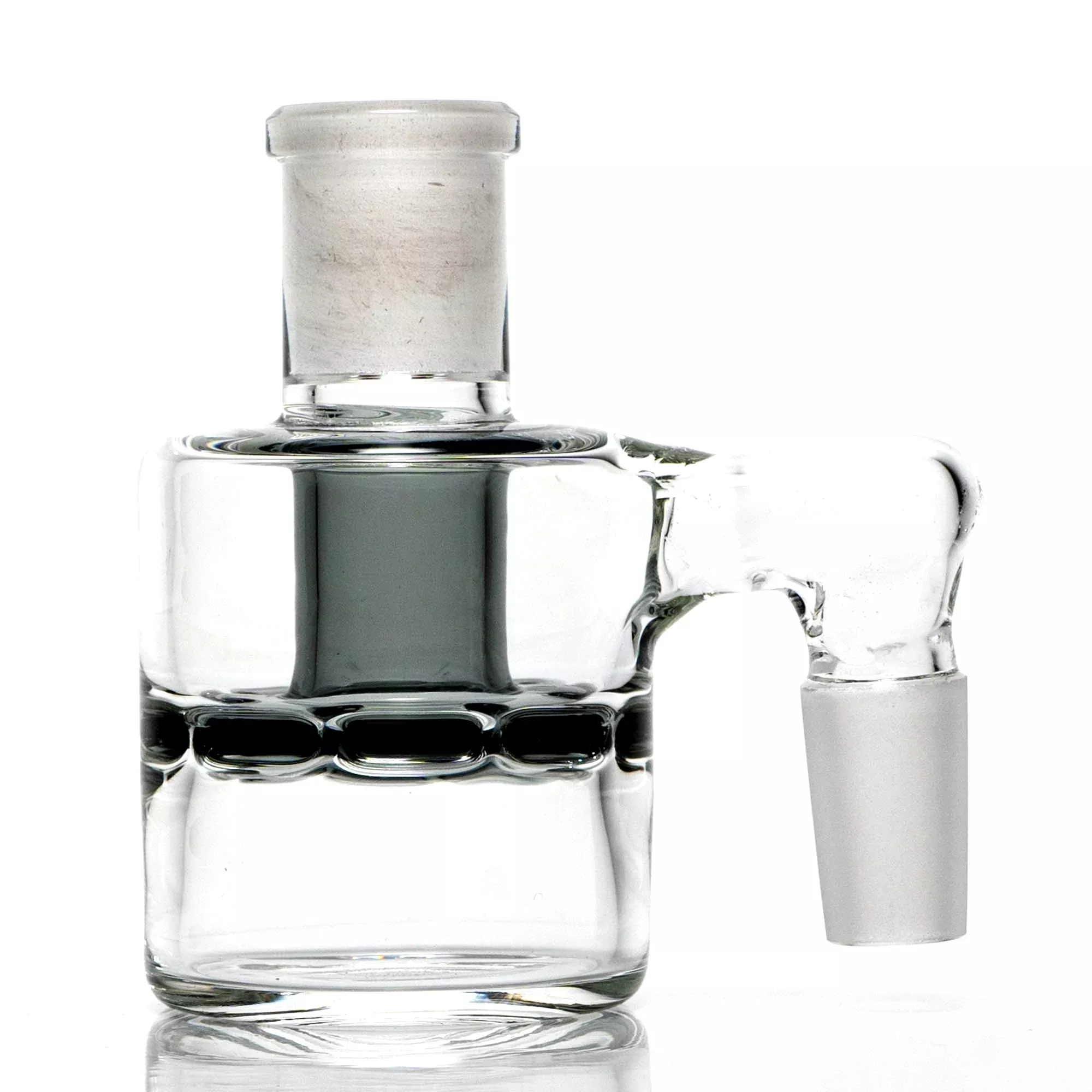 Shooters - Ratchet Dry Catcher - 14mm Male 90° - Smoke