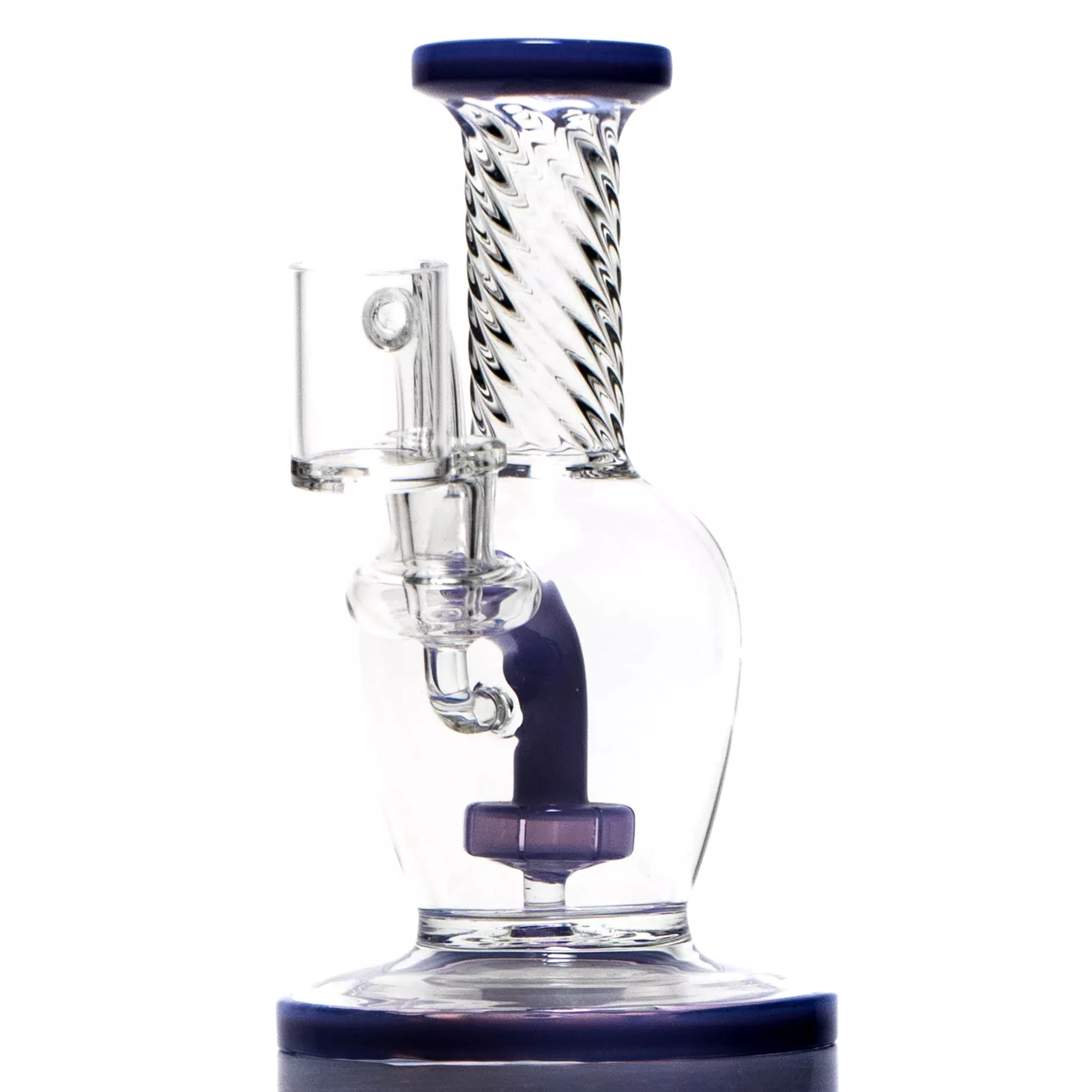 Shooters - Twist Neck Shower Head Bubbler - Purple