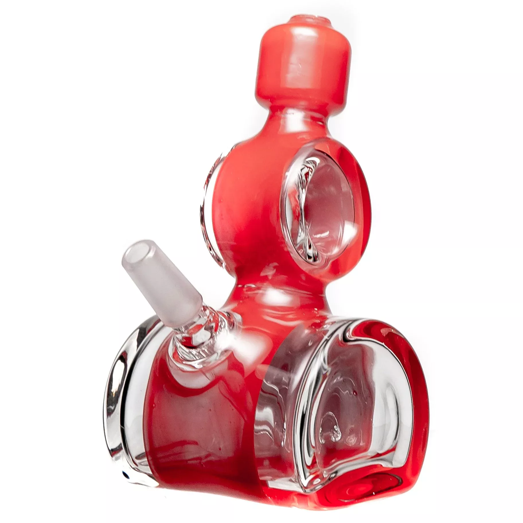 Shubuh - Donut Stack Bubbler - Red Crayon