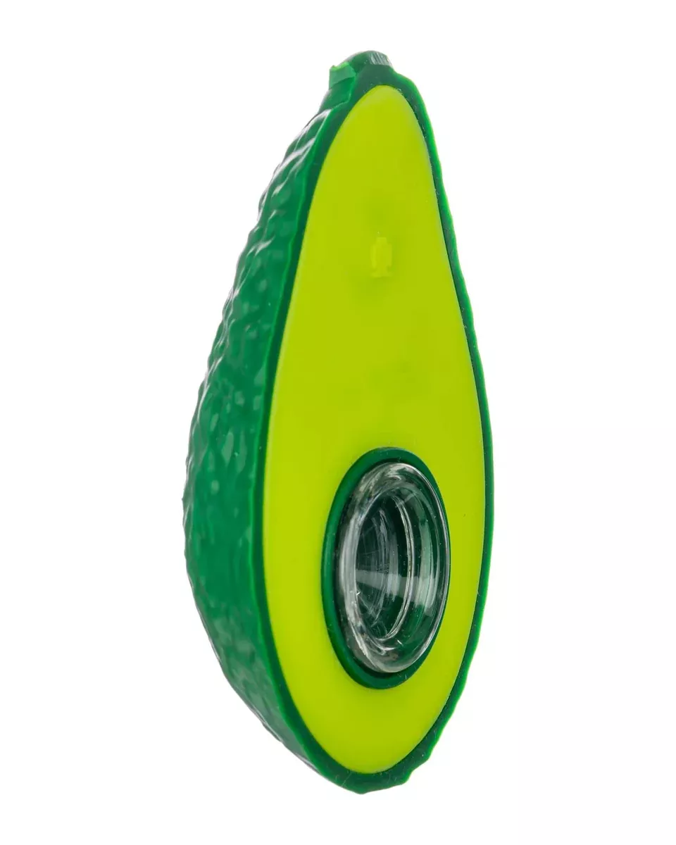 Silicone Avocado Spoon Pipe