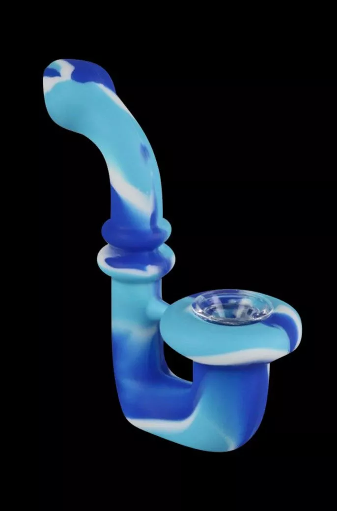 Silicone Saxophone Sherlock Hand Pipe