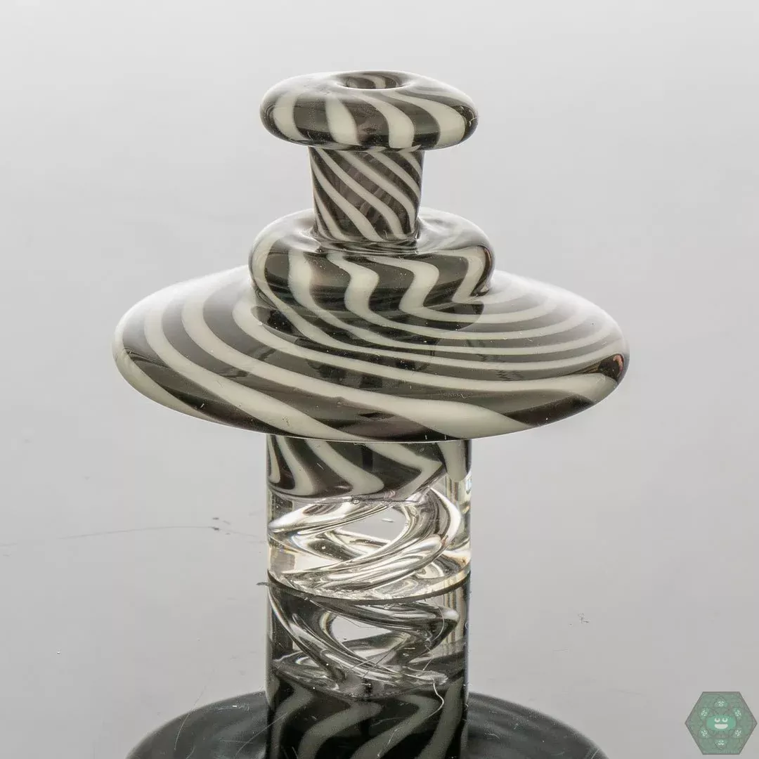 Simpal Glass Multi-Color Spinner Cap - Dynamic Airflow Control