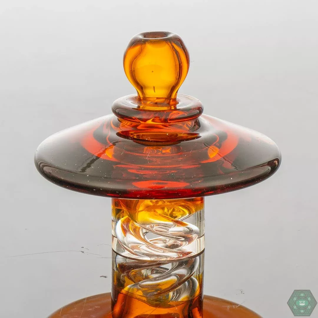 Simpal Glass Spinner Cap – Sleek Design for Smooth Vapor Control
