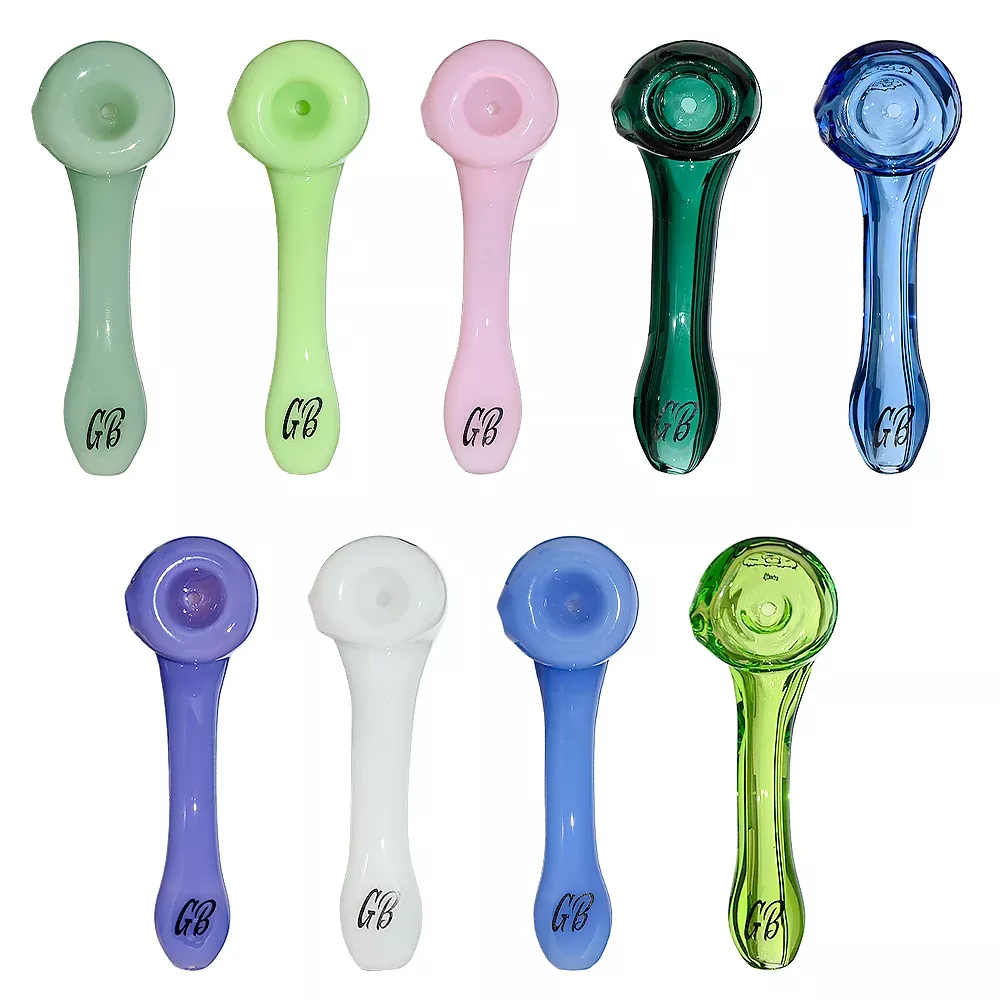 Simple Colorful Handmade Glass Pipe Collection