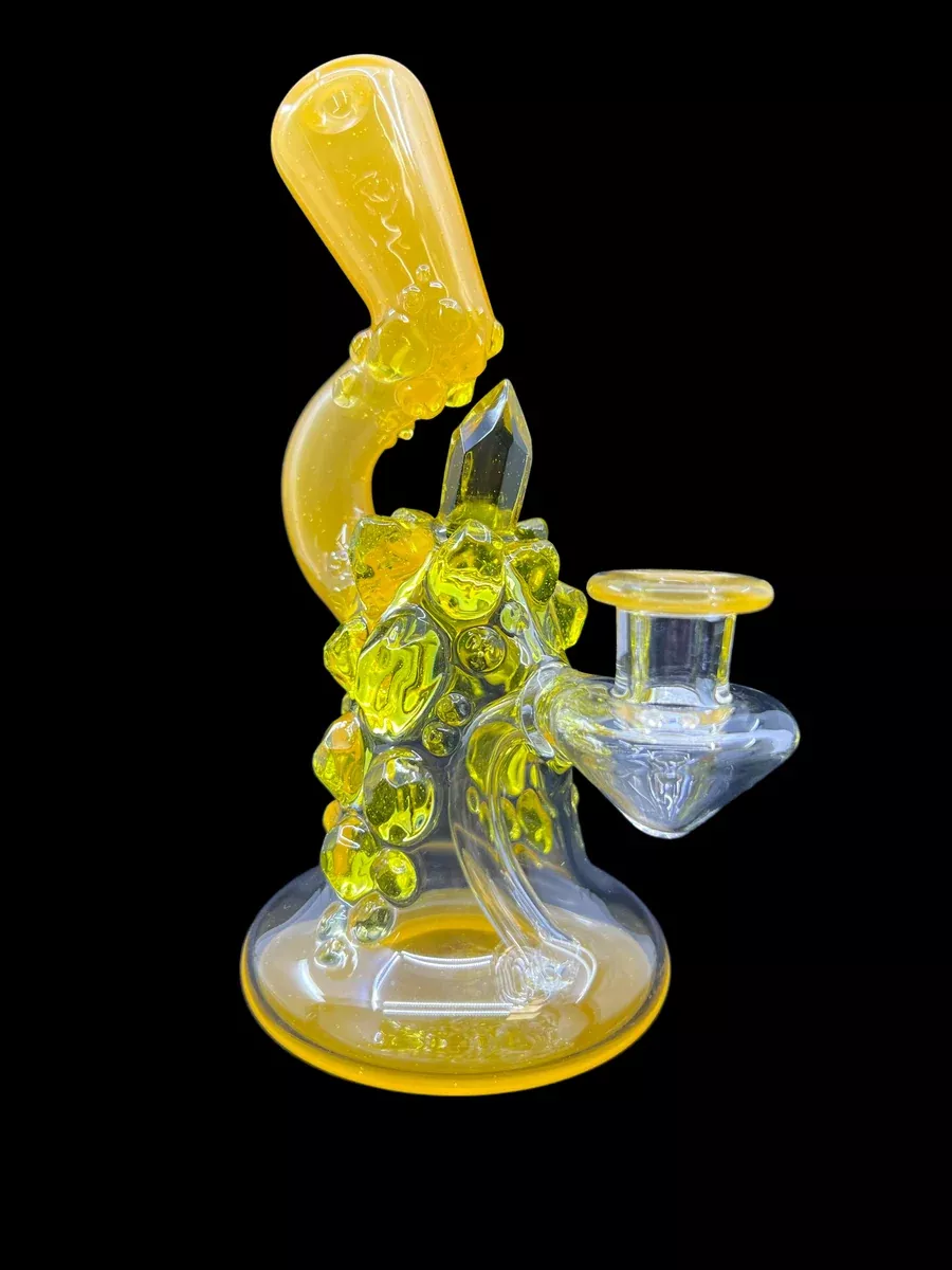 Single Crystal Rig - Peach | Northern Waters Glass Masterpiece