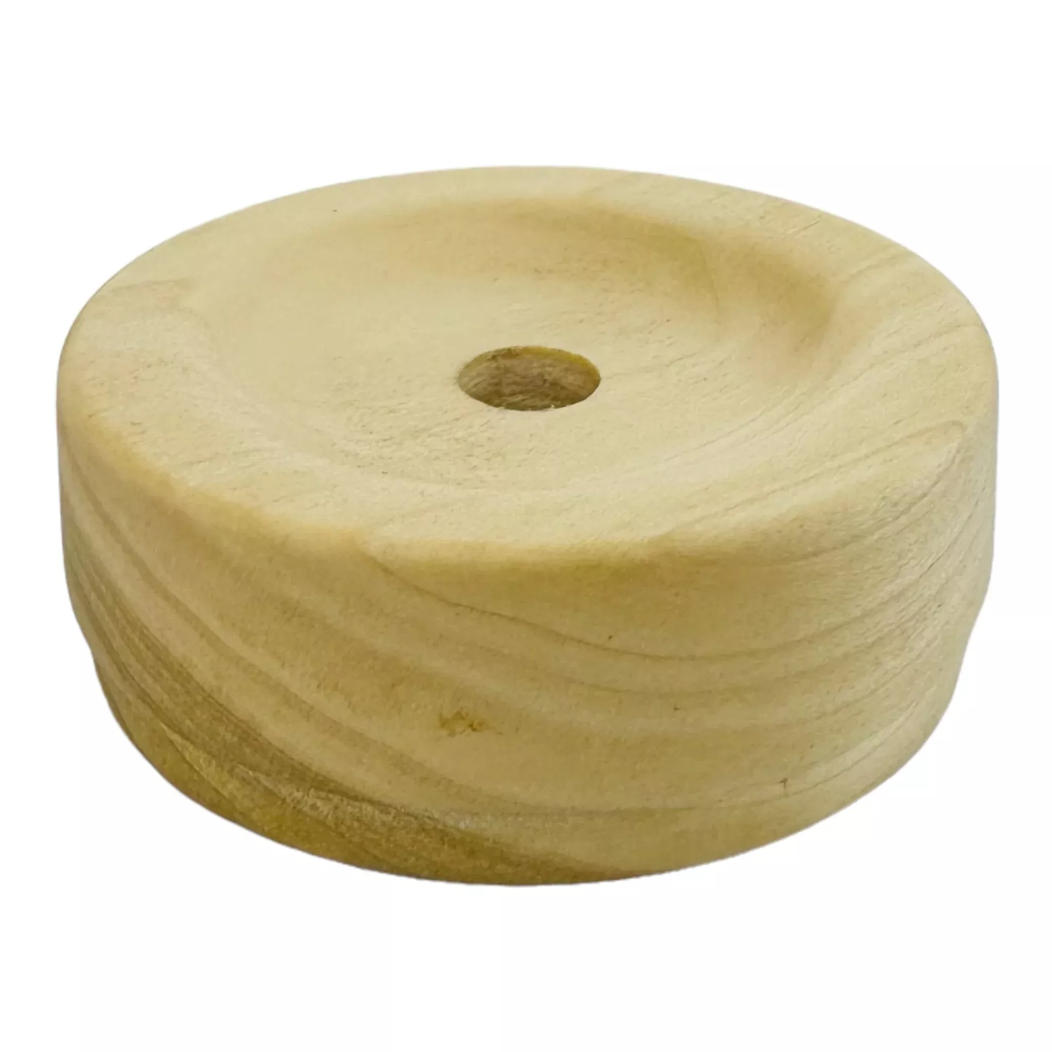 Single Hole Wood Display Stand Holder For 14mm Bong Bowl Pieces Or Quartz Bangers