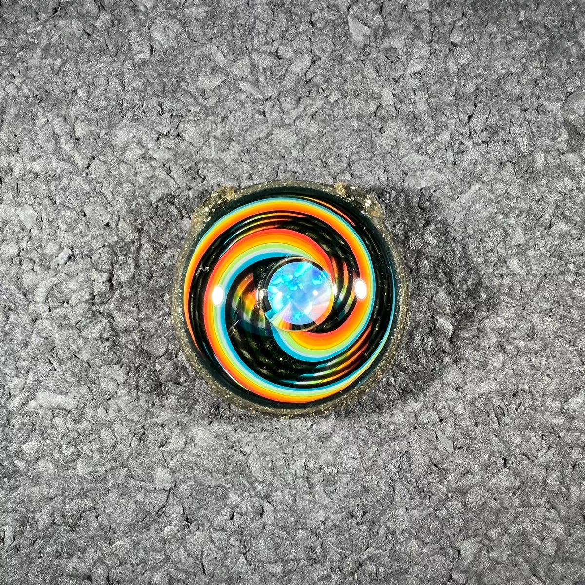Sir Pyro - Phaze CFL & UV Reticello Opal Disc Pendant
