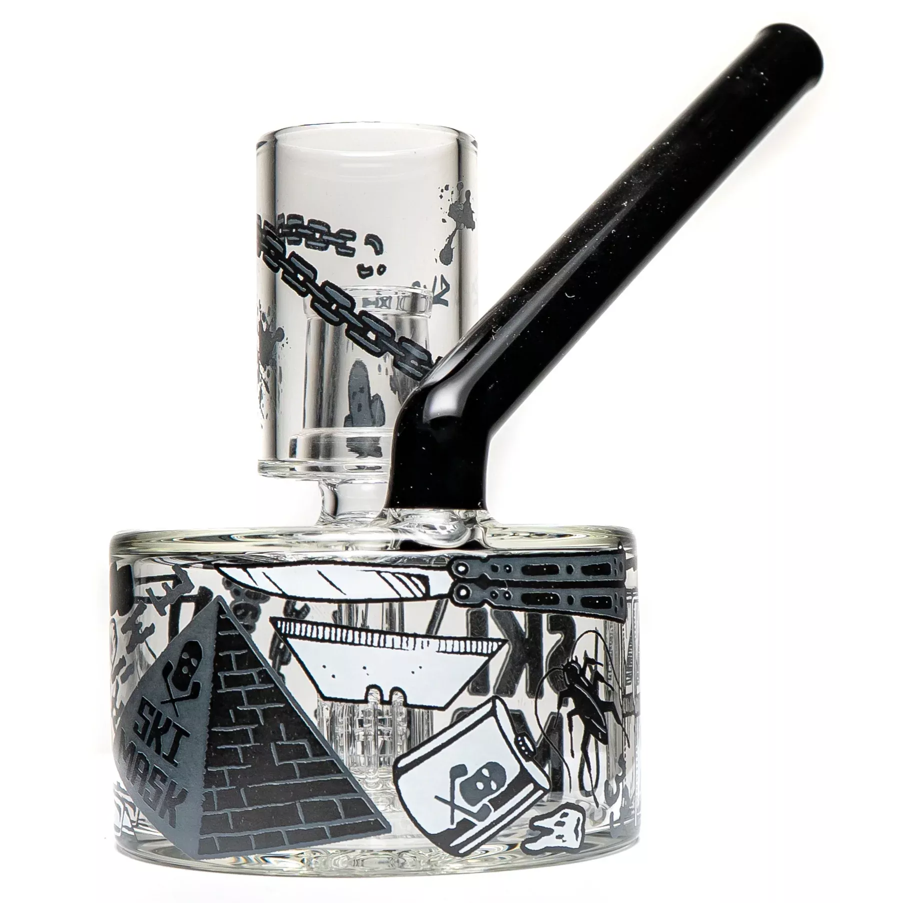 Ski Mask - Puck Bubbler - Straw
