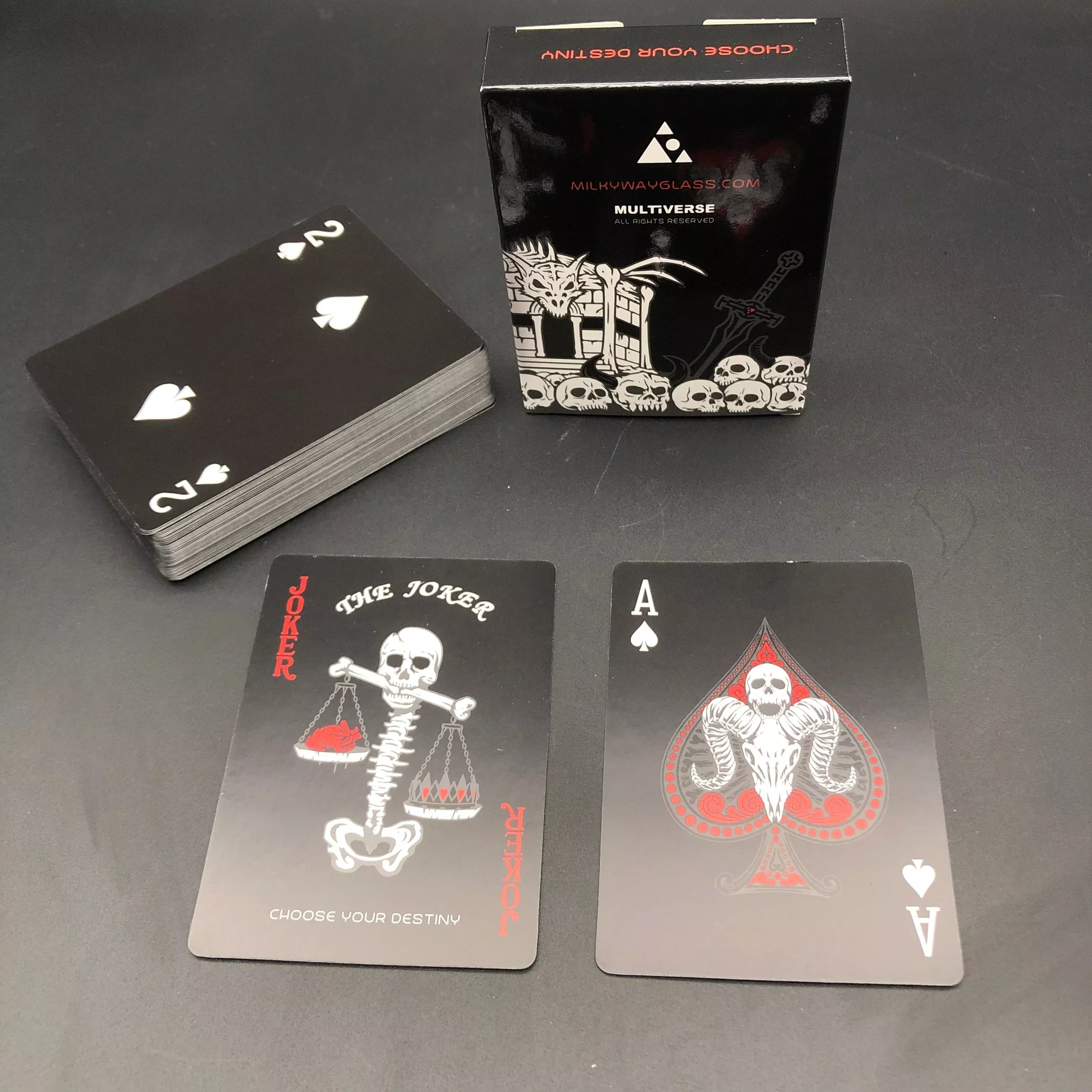 Skullduggery Playing Cards