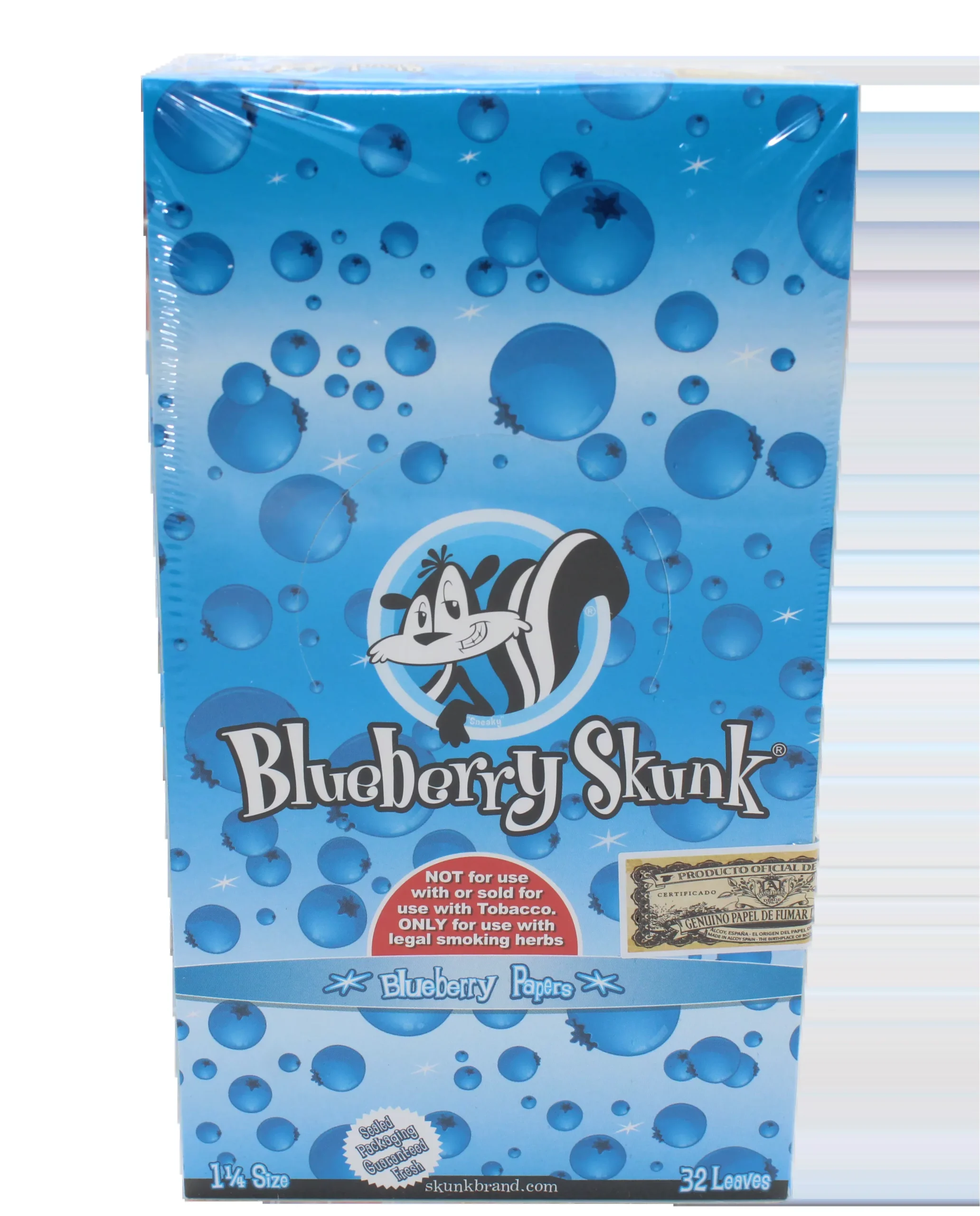 Skunk Brand 1 1/4 Hemp Rolling Papers - 24 Count Display