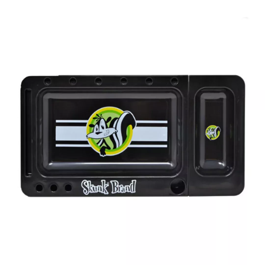 Skunk Rolling Tray Black