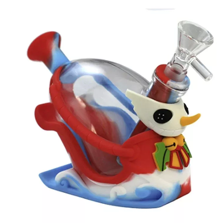 Sledge Detachable Silicone Water Pipe