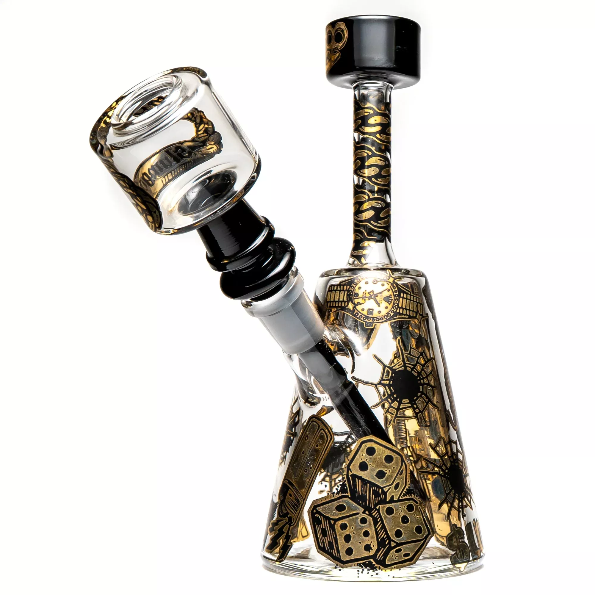 Slum Gold - Flava Sava Beaker - Straight Neck