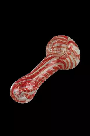 Small Portable 3.25″ Color Swirl Spoon Pipe