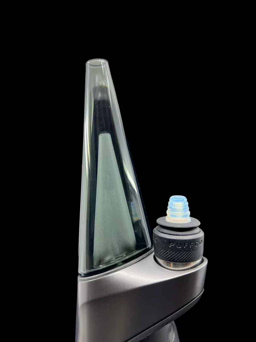 Smir Glass Stack Peak Oculus Plug – Premium Colored Oculus Plug for Dabbing