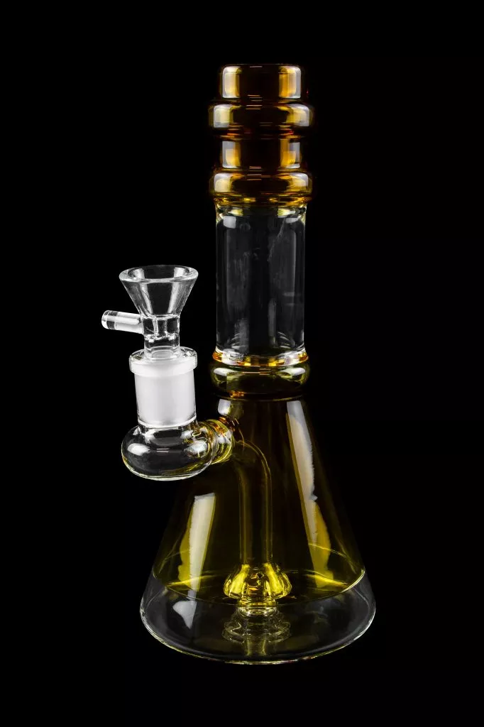 Smoke Cartel Transparent Neck Bong w/ Bowl & Banger