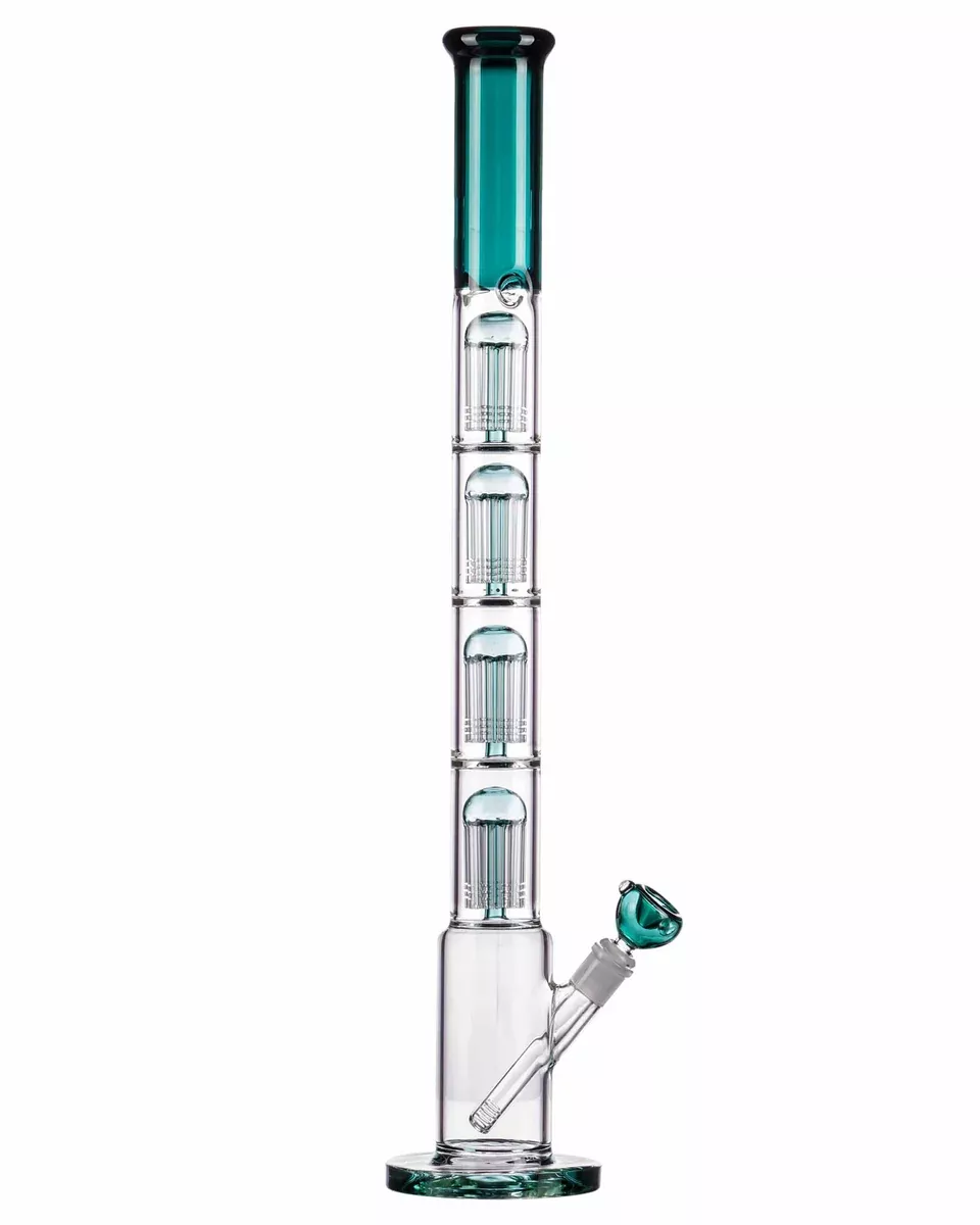 Smokin' Buddies 25" Quad Tree Perc Straight Tube