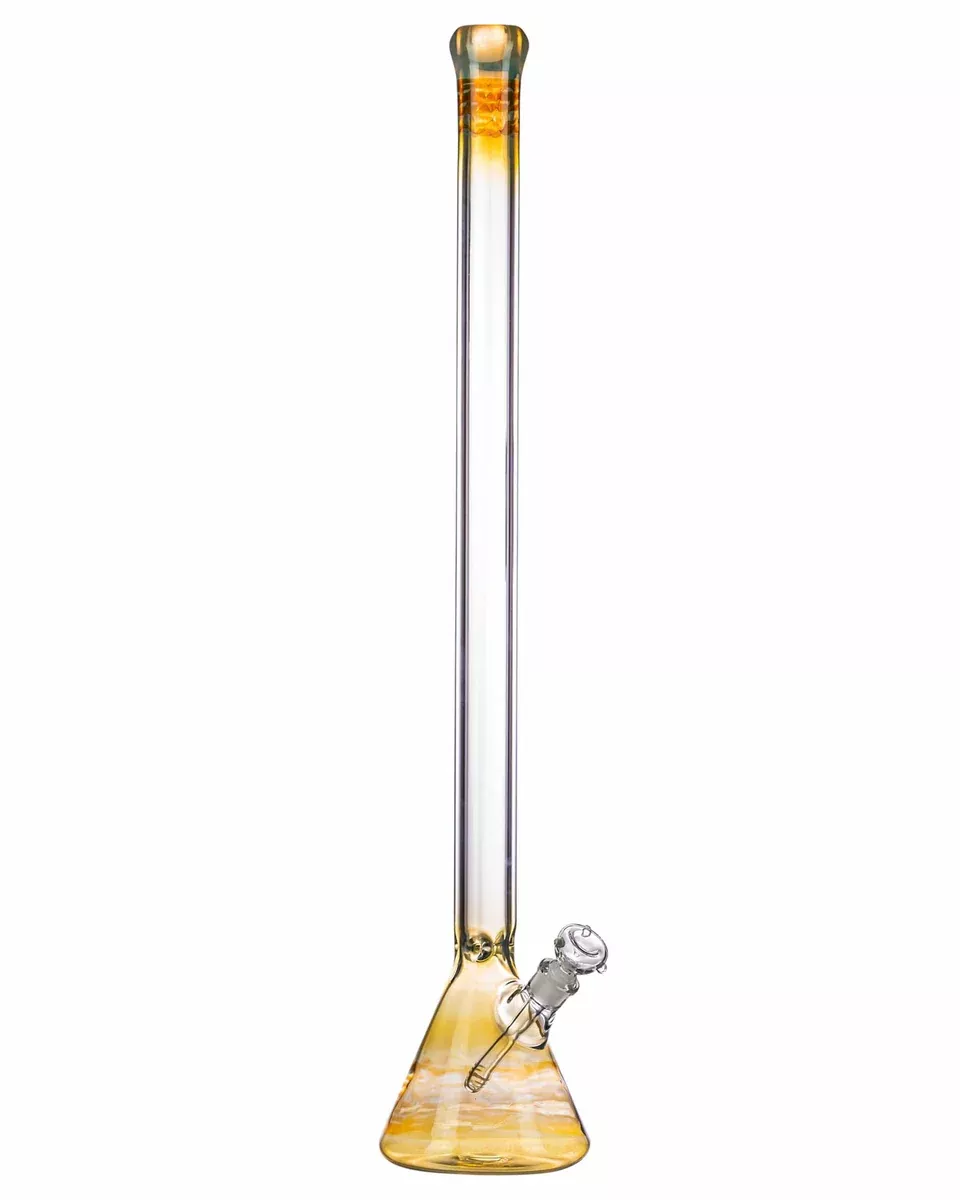 Smokin' Buddies 34" Super Tall Fumed Raked Beaker Water Pipe
