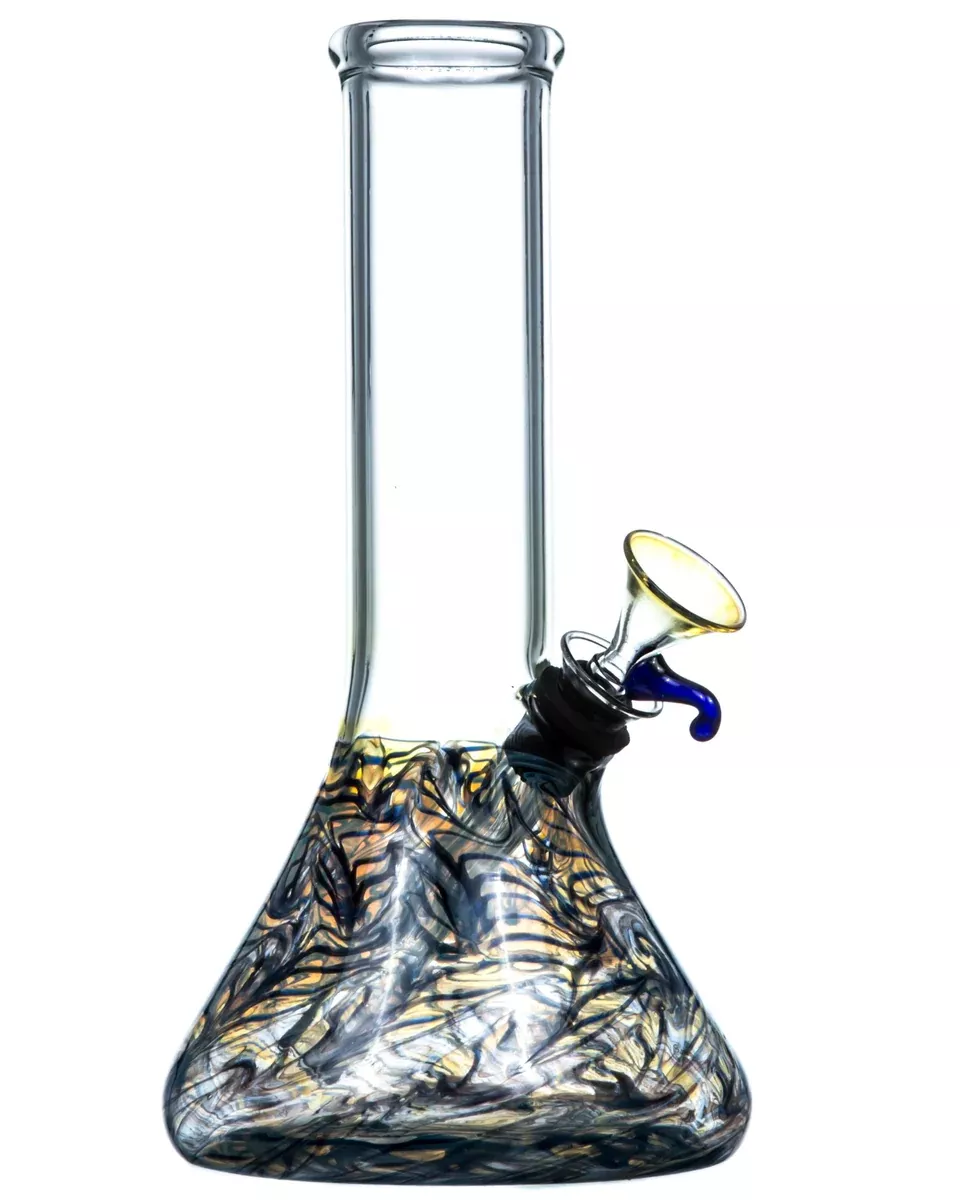Smokin' Buddies 8" Raked Beaker Water Pipe