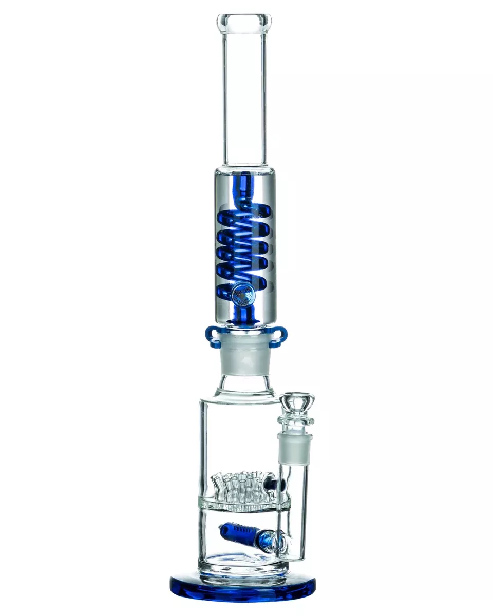 Smokin' Buddies Big Sprinkler to Removable Glycerin Coil Water Pipe