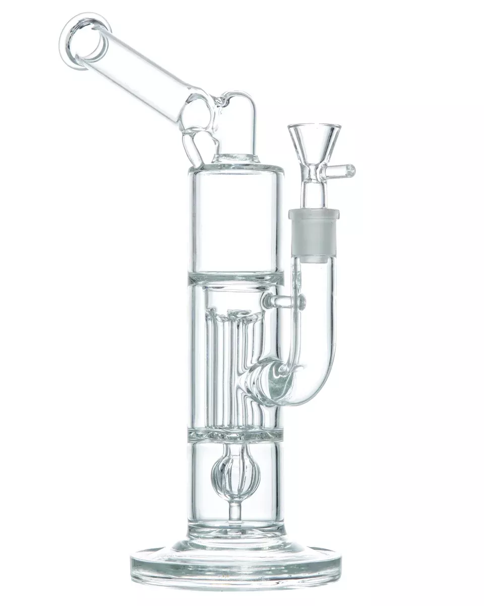 Smokin' Buddies Crystal Ball to Pillar Perc Sidecar Water Pipe
