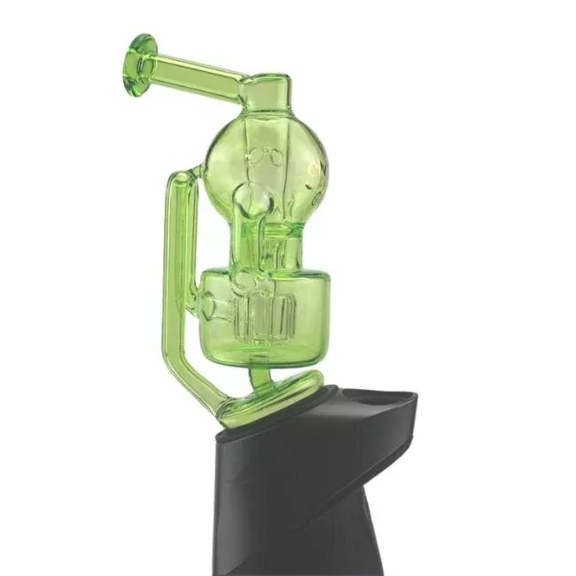 Smoq Glass Green Orb Puffco Peak Attachment