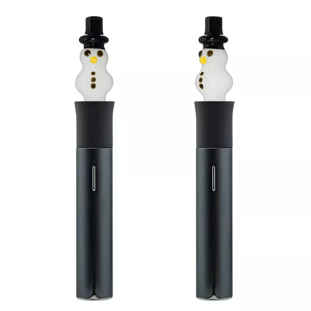 Snowman Glass Tip for Puffco Pivot | Calibear