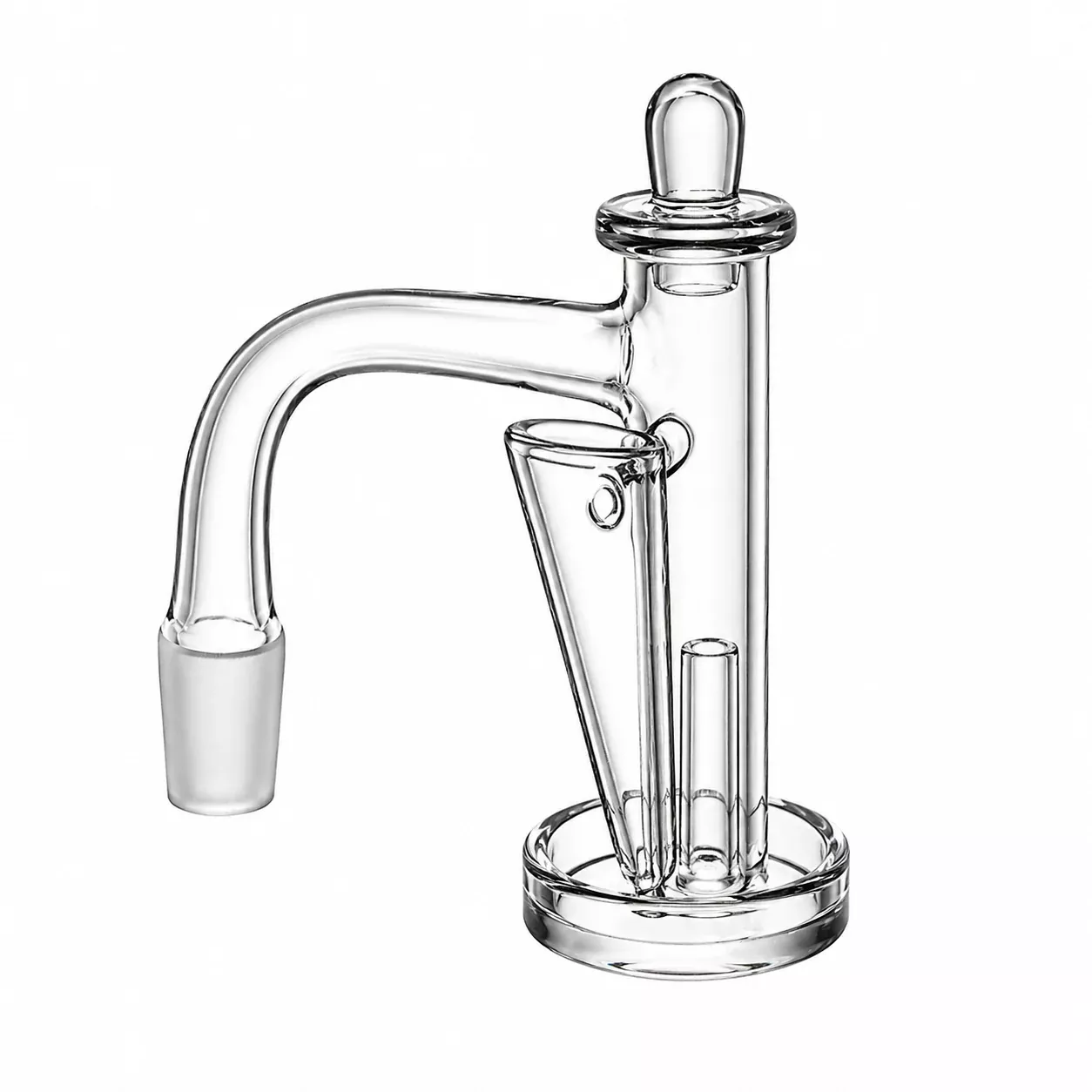 Space King XXL Terp Slide Dab Quartz Banger Set with Carb Cap