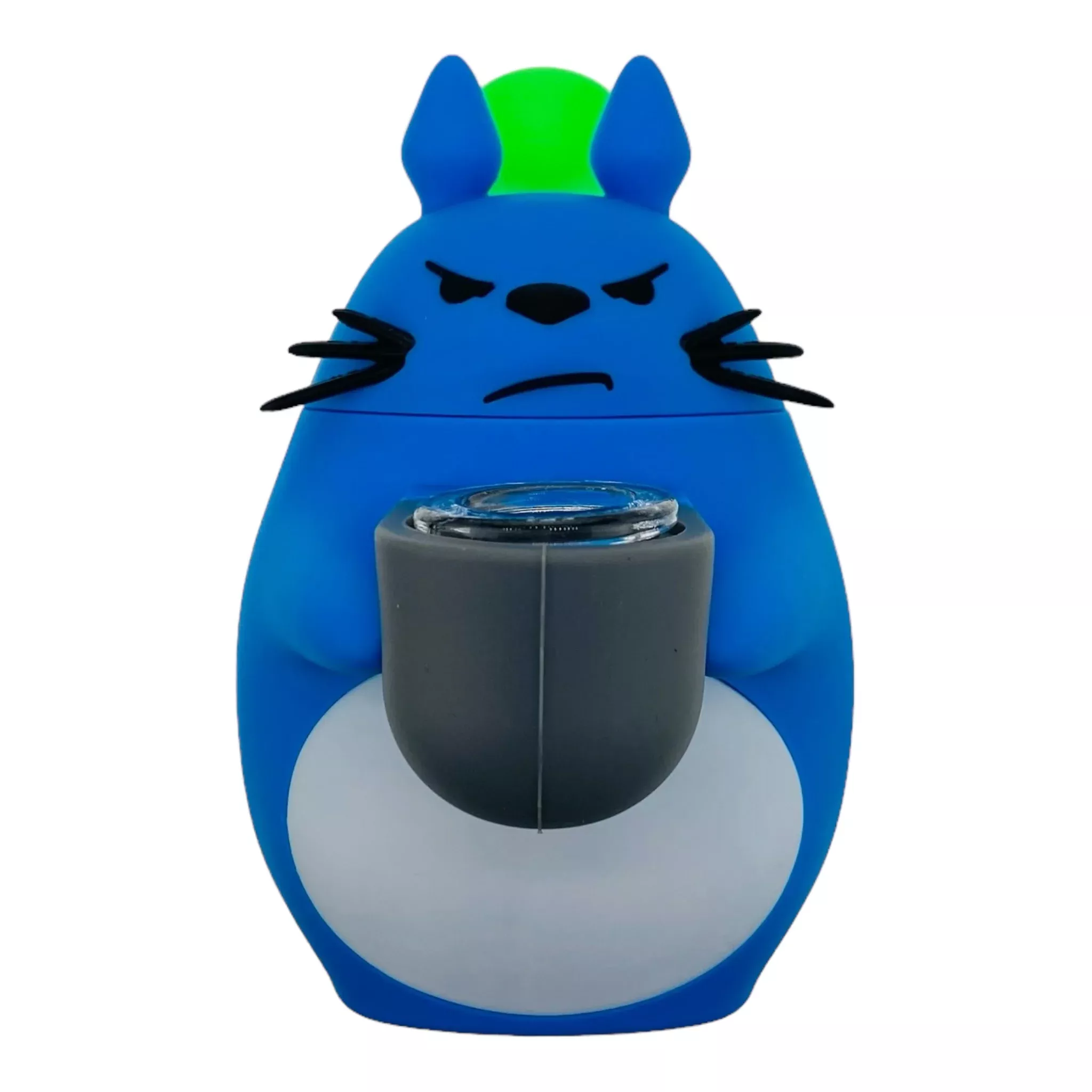 Spirit Of The Forest Silicone Bubbler Bong Blue
