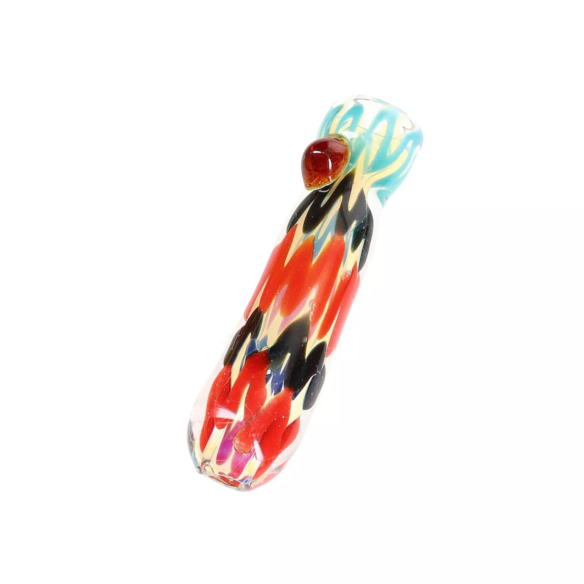 Squiggle Stick Glass Chillum for Dry Herbs