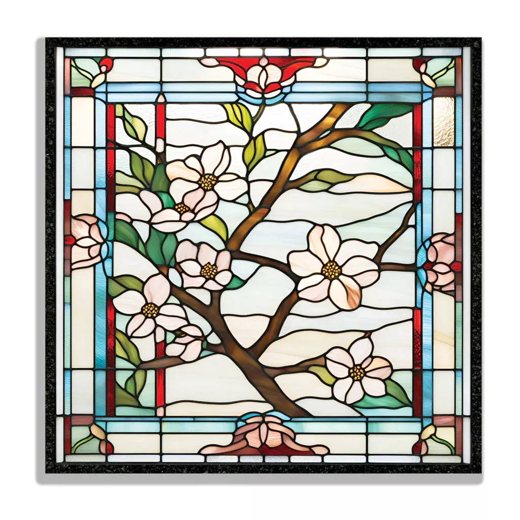 "Stained Flower 12" by Mood Mats