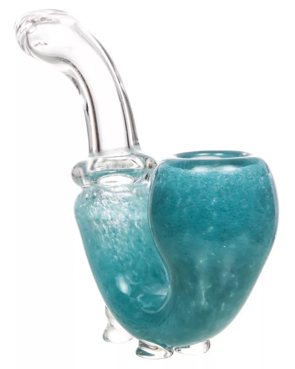 Standing Colored Glass Sherlock Pipe