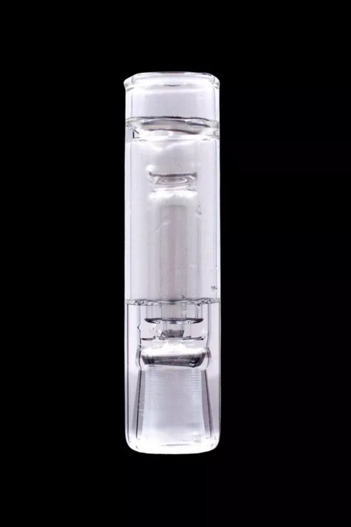 The Stash Shack Portable Glass Water Bubbler for DynaVap and Davinci IQ