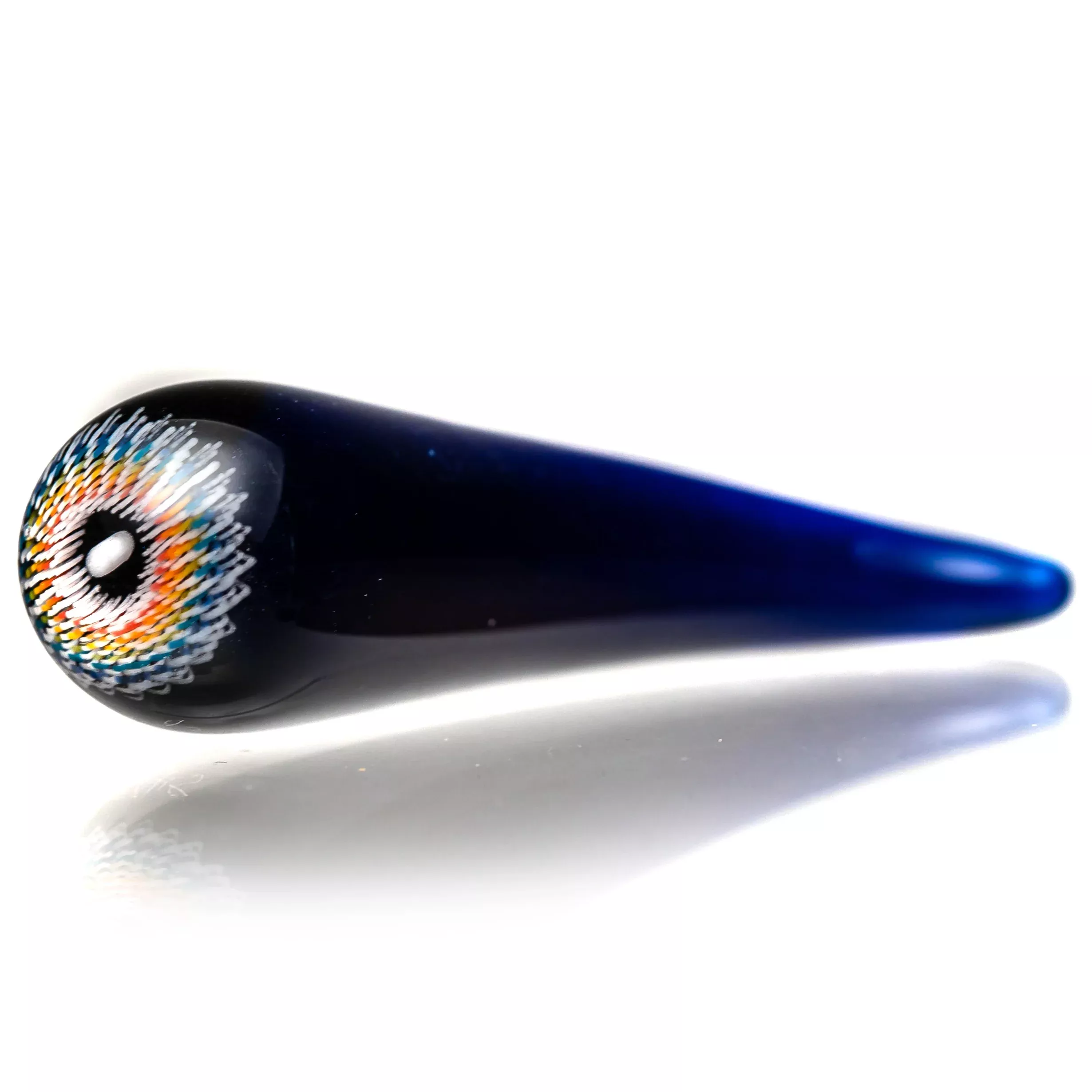 Steve H Glass - Dabber /Poker - Rainbow Burst - Colbalt