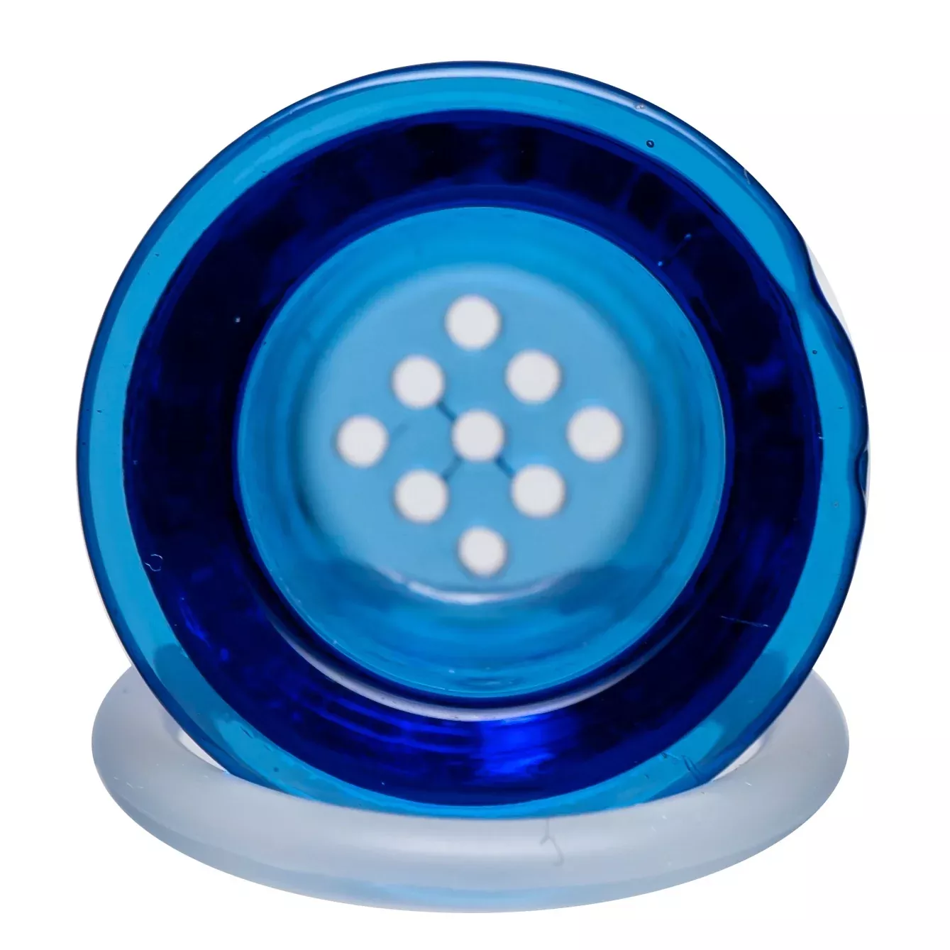 Steve's Dank Pipes - Glass Replacement Bowl & Grommet - Blue